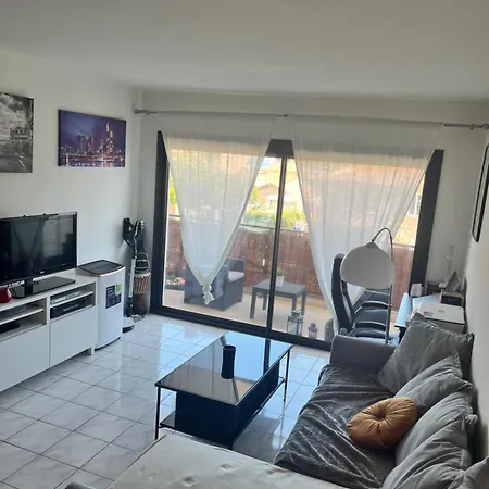 Grande Salon Climatise Dans Partage Avec Parking Devant La Antibes