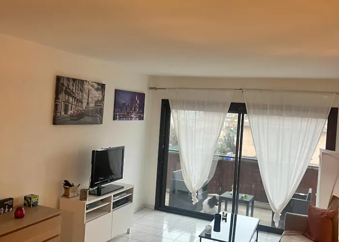 Grande Salon Climatise Dans Partage Avec Parking Devant La * Antibes