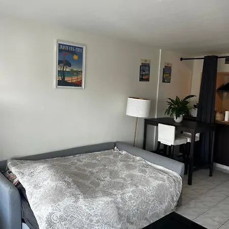 Apartman Grande Salon Climatise Dans Partage Avec Parking Devant La