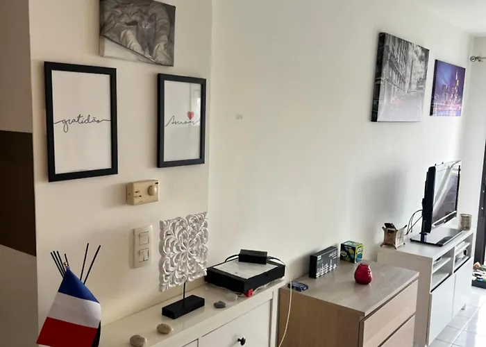 Grande Salon Climatise Dans Partage Avec Parking Devant La Antibes